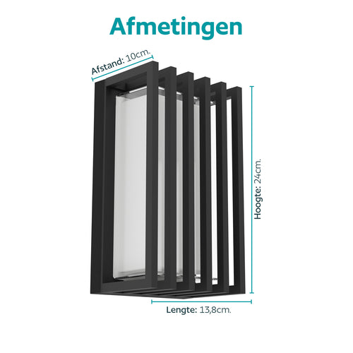 EGLO wandlamp buiten Genovese