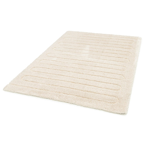 AFK Living vloerkleed Eolya - reliëfeffect - wit - 200 x 290 cm