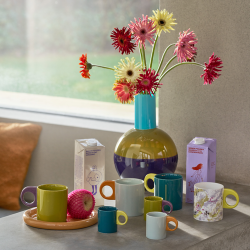 Urban Nature Culture espresso kopje Nissa - Evergreen Sprig - 9.2x5.8x6.6cm - vtwonen shop