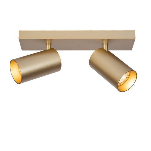 Atmooz plafondlamp Era 2 - goud - 28 x 13 x H 12 cm - GU10