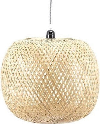 FurniLux Linin 3  vintage hanglamp rotan - vtwonen shop