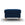 Cosmopolitan Design Poef Kyoto flueel zwart - 70x70x45cm