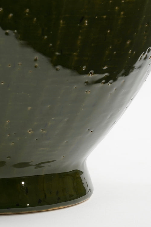 Mica Decorations  Elena Vaas - H34 x Ø26 cm - Keramiek - Groen