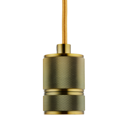 Lighto | Pendel Champagne Goud | Inclusief Lichtbron Goud | Classic | 1.5m Snoer | Met Plafondkap - vtwonen shop