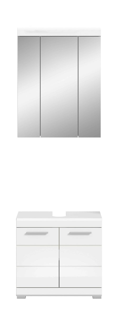 Furnilux Badkamercombinatie 2-Delig - 60cm x 191cm x 34cm