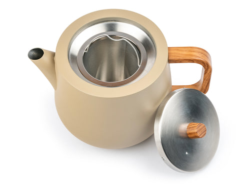 Bredemeijer -Theepot Facet - taupe - 1,1L