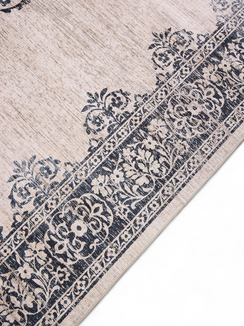 benuta wasbaar vloerkleed Laury - grijs - 160x230 cm