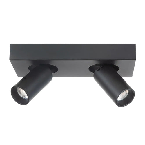 Highlight spot Eliano - 2 lichts - 24  x 12.5   cm - zwart - vtwonen shop