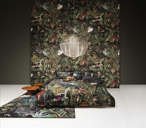 MOOOI dekbedovertrek Menagerie - 200x200/220 cm - raven - vtwonen shop