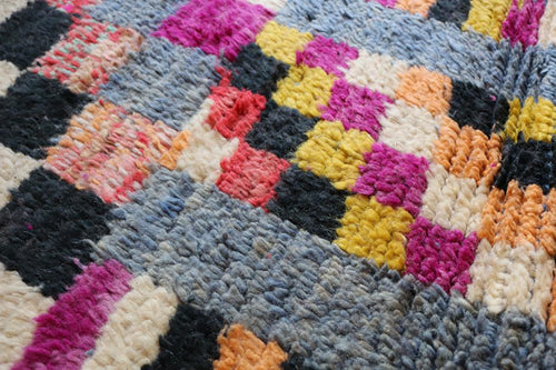 AFK Living vloerkleed Berber - handgemaakt - Wol - 71 x 413 cm