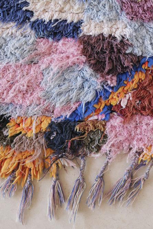 AFK Living vloerkleed Berber - handgemaakt - Wol - 218 x 102 cm - vtwonen shop