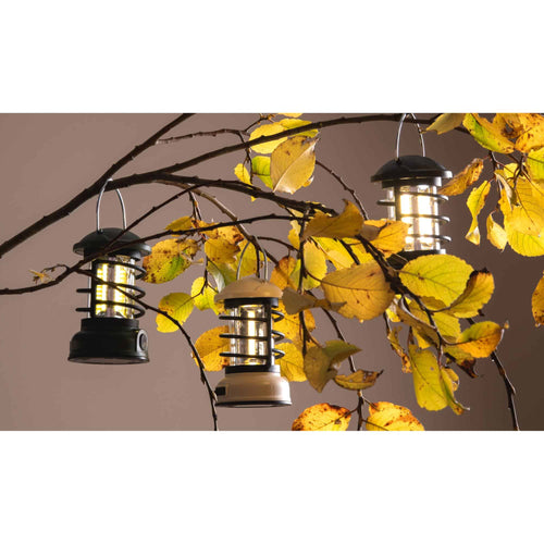 Leitmotiv tafellamp Camping Lantern LED - wit - Ø8.5cm