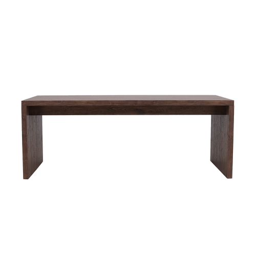 Nest living Nami Houten Eettafel Donkerbruin - 200 x 75 cm