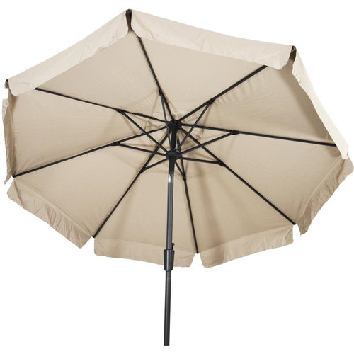 Lesli Living push-up parasol Libra - beige - Ø300cm