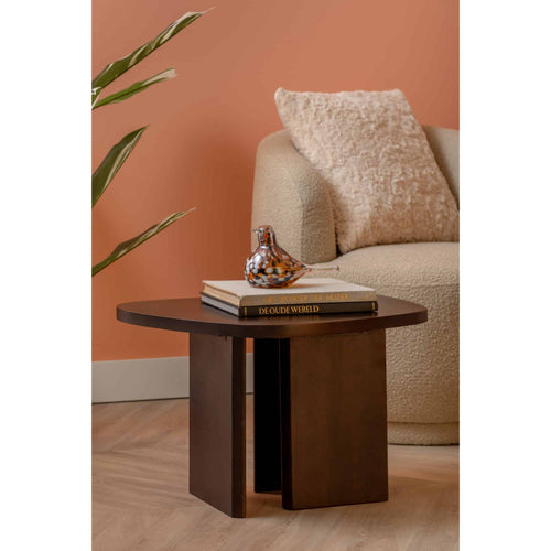 Leitmotiv bijzettafel Organic - bruin - 60.5x40x38cm - vtwonen shop