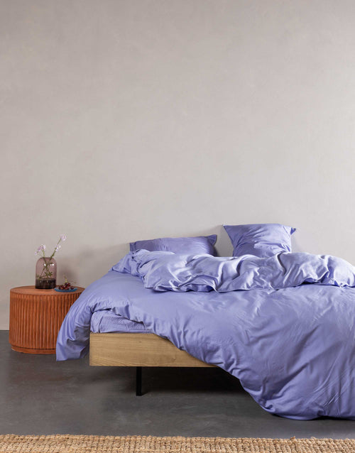 Essenza Minte dekbedovertrek - Lits-Jumeaux - 240x200/220 cm - Lavendelblauw