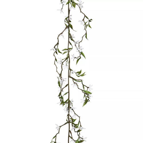 Flourify - Kunstplant - Jasmijn guirlande hangplant - 180 cm - Bundel van 3 stuks