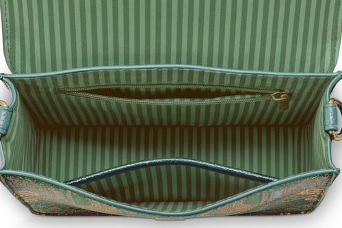 Pip Studio - Fenna Crossbody Tas Dames - Jabali - Groen - 19x6x16cm - vtwonen shop