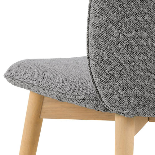 Rebellenclub Eetkamerstoel Leitra - Set Van 2 - Grijs - vtwonen shop