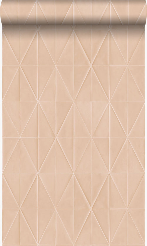 Origin Wallcoverings behang grafische vorm glanzend brons - 53 cm x 10,05 m - 347231 - vtwonen shop