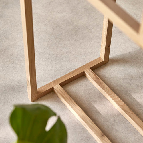 Tikamoon Bijzettafel van massief eikenhout - Naturel