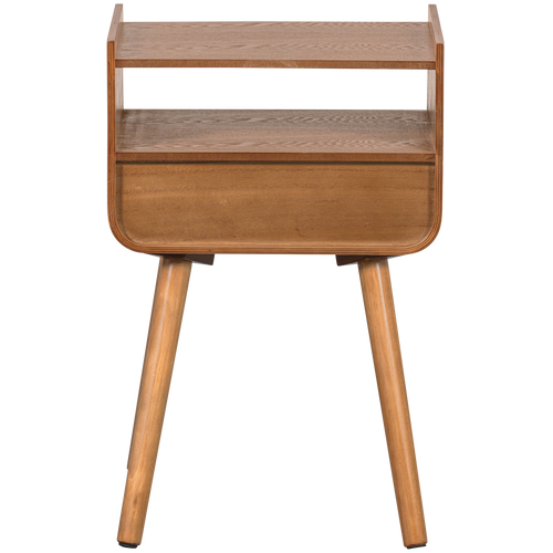 WOOOD nachtkastje/bijzettafel Nils - Hout - Naturel - 54x36x30