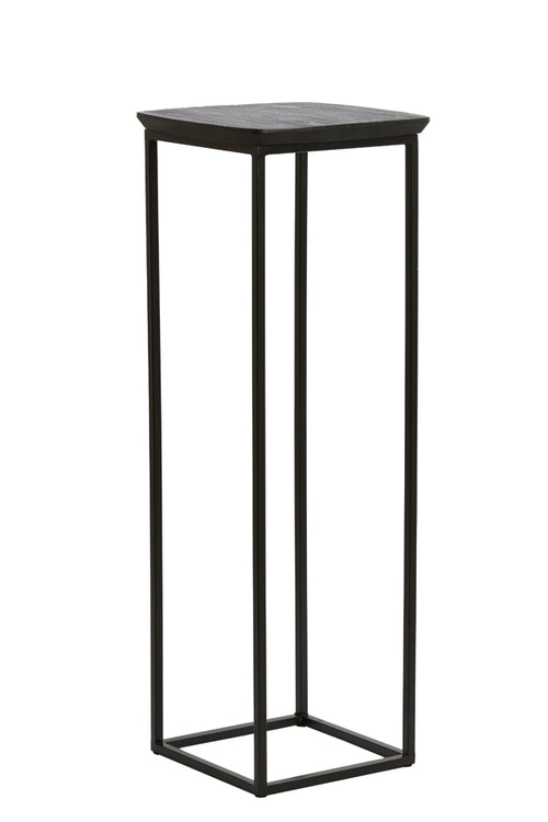 Light & Living zuil QUENZA - Ø35x100cm - zwart - Set van 2