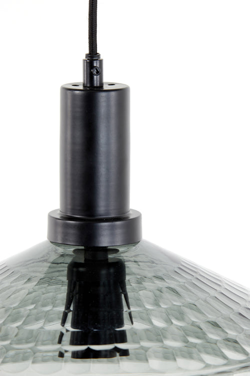 Light & Living hanglamp DELILO - grijs - Ø23x23cm