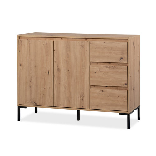 Calicosy - Buffet 2 deuren 3 laden en 1 plank PLOCK - 40x120x87 cm