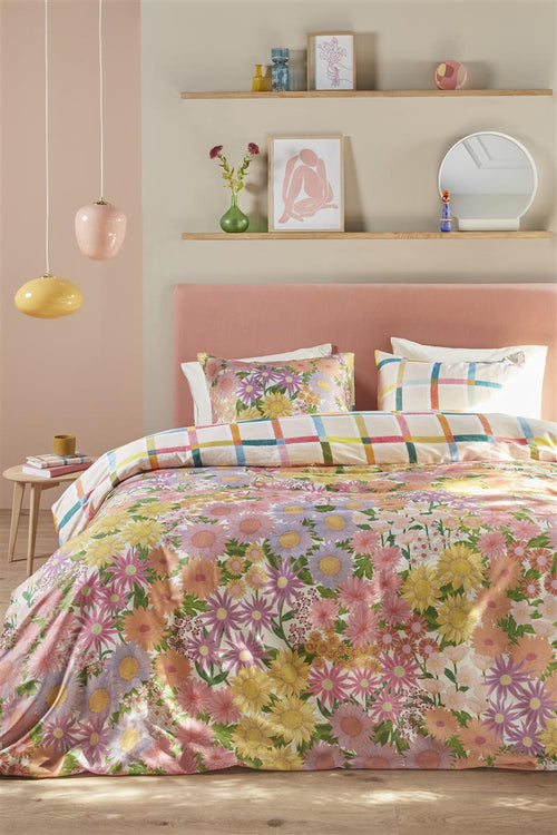 Oilily Lucia dekbedovertrek - Tweepersoons - 260x260/220 cm - Multikleur