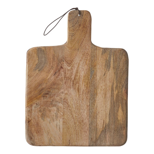 Mica Decorations Duko Serveerplank - L40 x B30 cm - 100% FSC Mangohout - Bruin - vtwonen shop