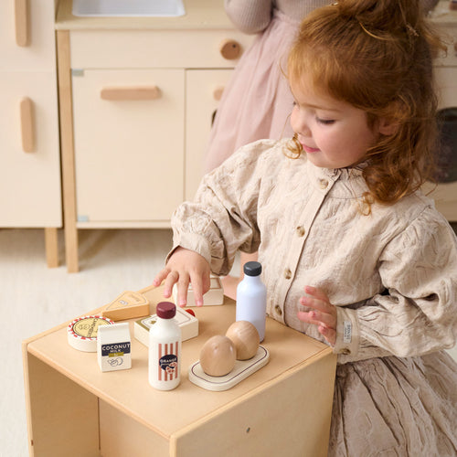 Petite Amélie Houten keuken accessoires - 10 delig - vtwonen shop