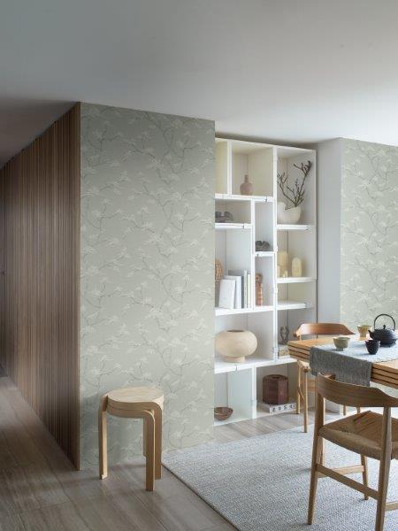 Borastapeter behang bladeren groen - 53 cm x 10.05 m - 660290 - vtwonen shop