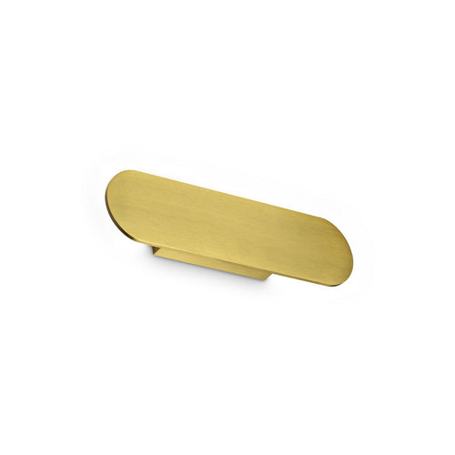 Ideal Lux ZIG ZAG Ovale geïntegreerde LED-wandlamp van messing, 1300lm, 3000K