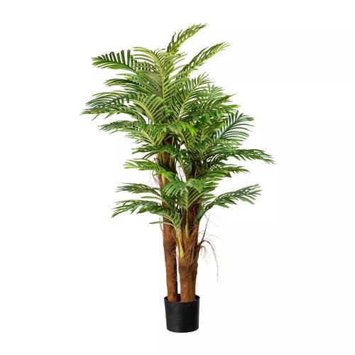 Flourify kunstplant - Palm met kokosstam - 160 cm
