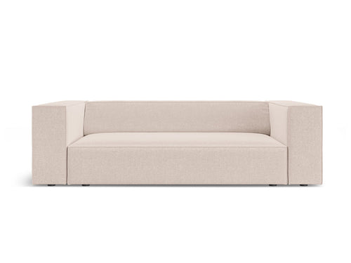Cosmopolitan Design Bank Arendal 2-zits, chenille beige - 102x180x70cm
