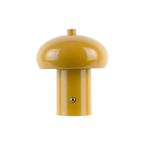 Leitmotiv tafellamp Retro Seta LED - geel - Ø12.5cm - vtwonen shop