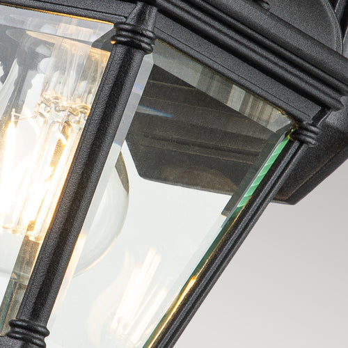 Elstead Bayview Outdoor Wandlantaarn Zwart, IP44