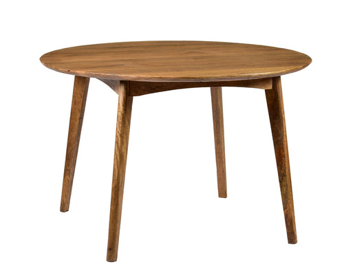 Livingfurn eetkamertafel Elias Round - 120cm - mangohout