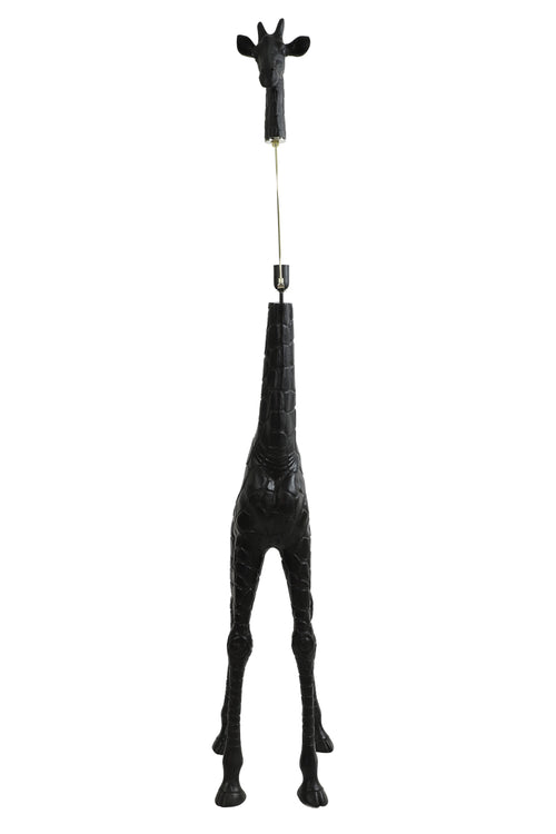 Light & Living vloerlamp GIRAFFE - 44x33.5x184cm - zwart