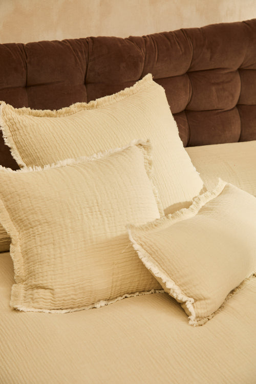 Calma House Kussenhoes Layer2 - Ecru - 45x45