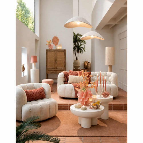 Light & Living hanglamp Lonia - wit - 53x43x18cm