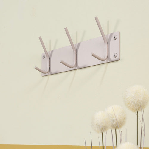 Spinder Design kapstok Fusion 3 - Silky Taupe - 3 haken - vtwonen shop