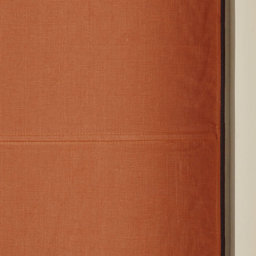 Madura Verduisteringsrolgordijn Carlina terracotta en zwarte hommel 45x220 cm