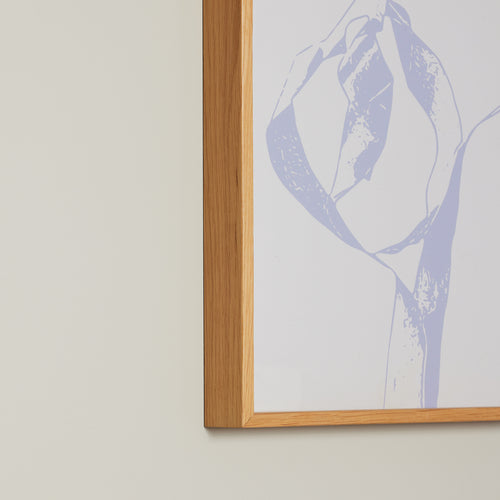 Hübsch lijst Studio - mdf/eikenfineer/plexiglas - 32x5xh44cm - vtwonen shop