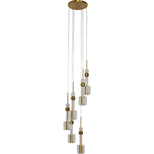 Kare Design Hanglamp Candy Bar Ø44cm goud - vtwonen shop