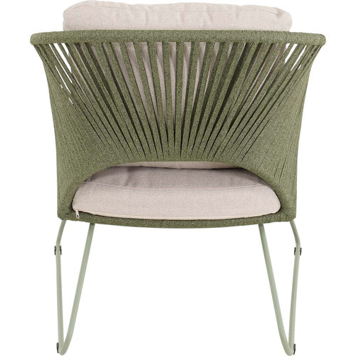 Lesli Living bistrostoel Izumi - groen - 71x79x73cm
