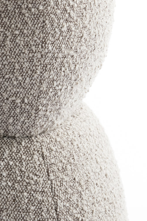 Light & Living poef LEYLA - Ø40x46cm - bruin - vtwonen shop