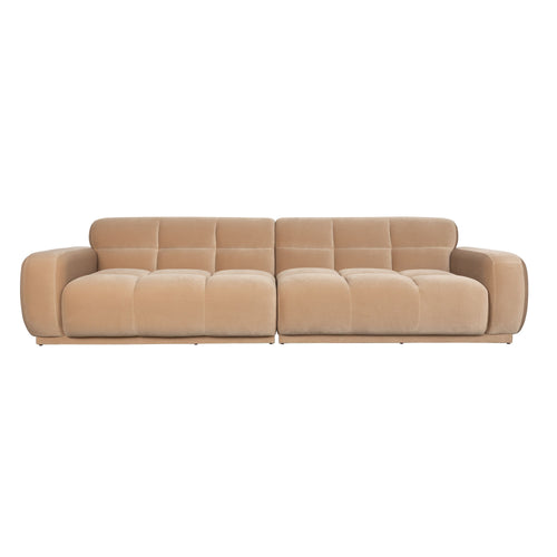 Zuiver Hazel 4,5-Zitsbank Beige