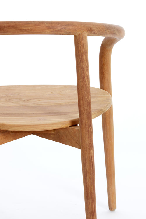 Light & Living eetkamerstoel PALCA - 59x53x74cm - bruin - vtwonen shop